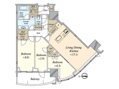 間取図(平面図)