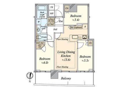 間取図(平面図)