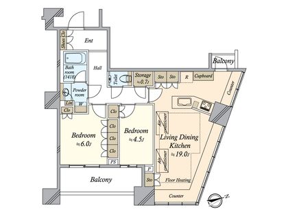 間取図(平面図)