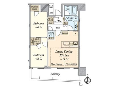 間取図(平面図)