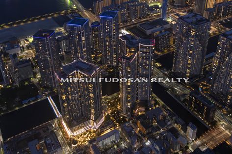 パークタワー勝どきサウス 航空写真