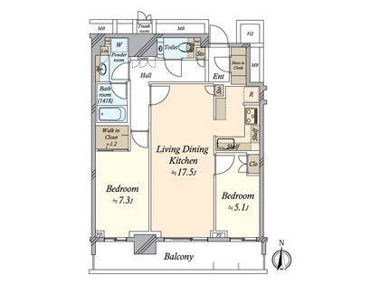 間取図(平面図)