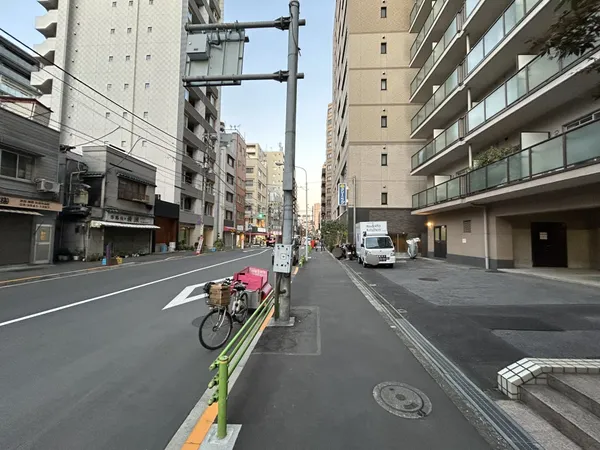 前面道路