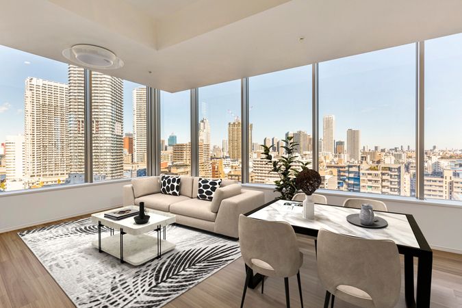 パークタワー勝どきミッド リビング パークタワー勝どきミッド リビング