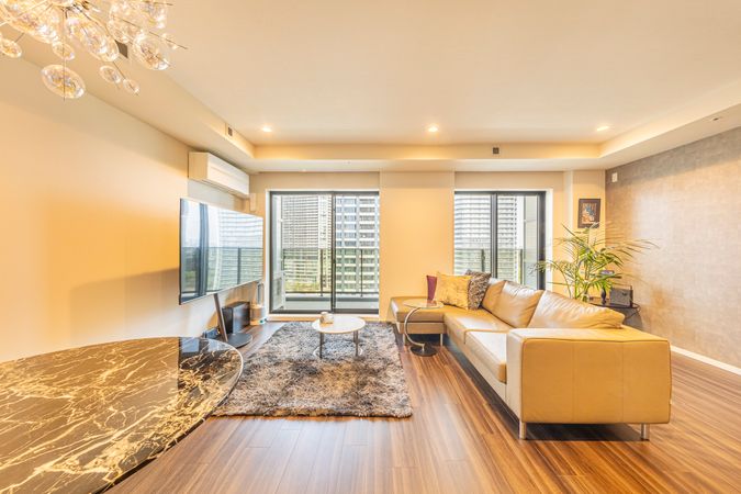 ベイサイドタワー晴海 リビング