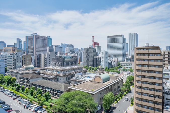 クリオ築地川公園 眺望 クリオ築地川公園 眺望