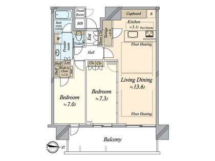 間取図(平面図)