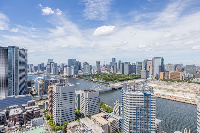 勝どきビュータワー 眺望 勝どきビュータワー 眺望