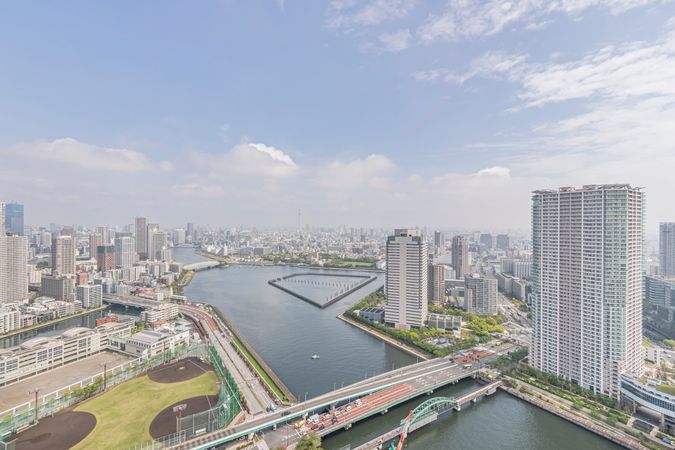パークタワー晴海 眺望 パークタワー晴海 眺望