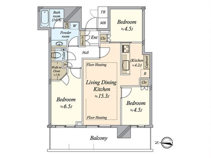 間取図(平面図)