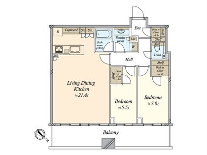 間取図(平面図)