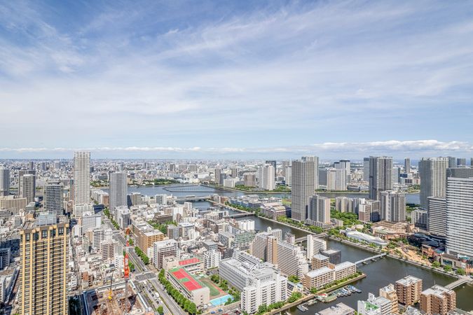 勝どきビュータワー 眺望 勝どきビュータワー 眺望