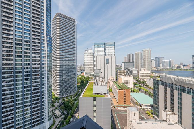 ベイサイドタワー晴海 眺望 ベイサイドタワー晴海 眺望