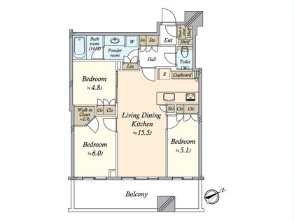 間取図(平面図)