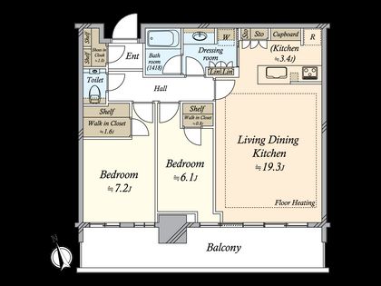 間取図(平面図)