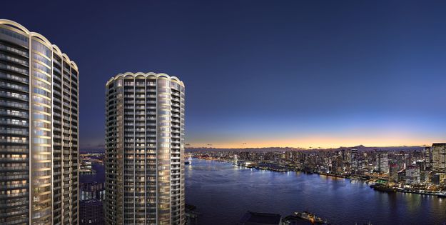 THE TOYOMI TOWER MARINE&SKY 西ウイング 外観
