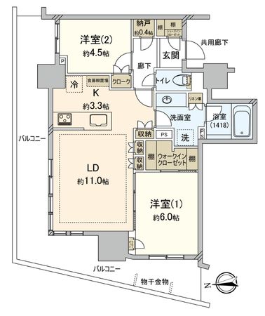 間取図(平面図)
