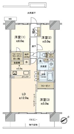 間取図(平面図)