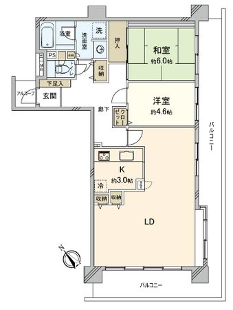 間取図(平面図)