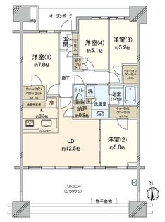 間取図(平面図)