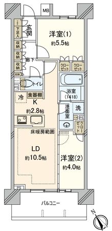 間取図(平面図)