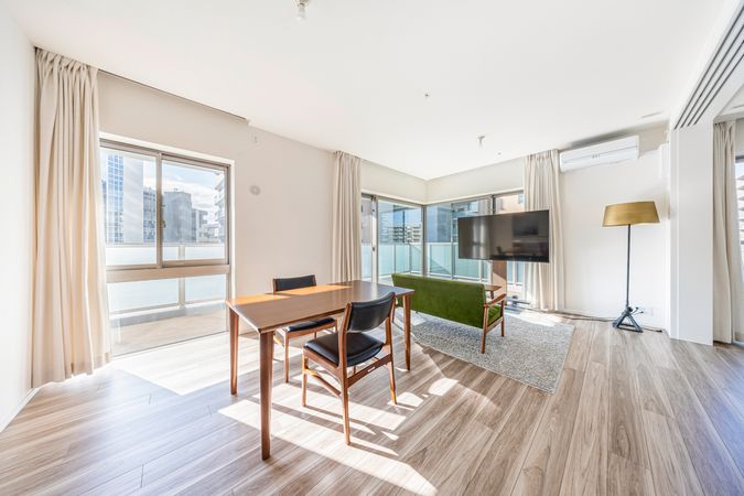 HARUMI FLAG PARK VILLAGE T棟 リビング