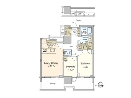 間取図(平面図)