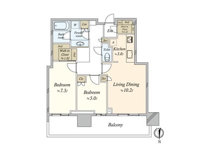 間取図(平面図)
