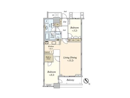 間取図(平面図) 間取図(平面図)