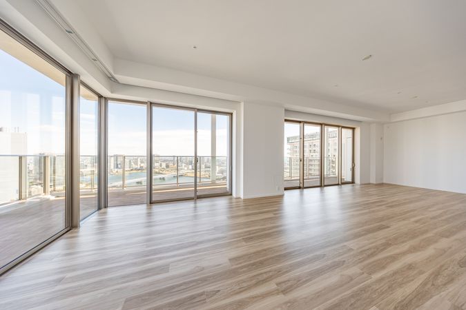 HARUMI FLAG SUN VILLAGE T棟 リビング