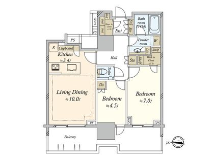 間取図(平面図)