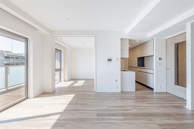 HARUMI FLAG PARK VILLAGE T棟 リビング