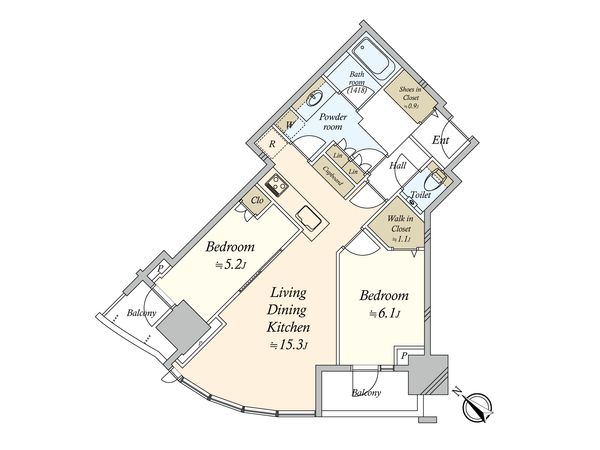 間取図(平面図)