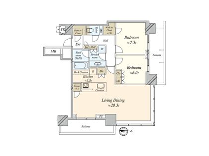 間取図(平面図)