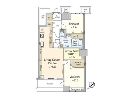 間取図(平面図)