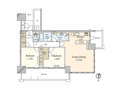 間取図(平面図)
