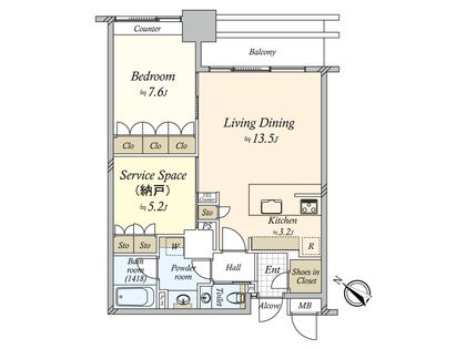 間取図(平面図)