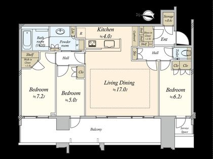 間取図(平面図)