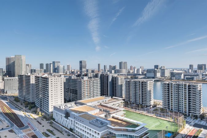 HARUMI FLAG SUN VILLAGE T棟 眺望