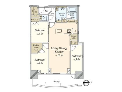 間取図(平面図)