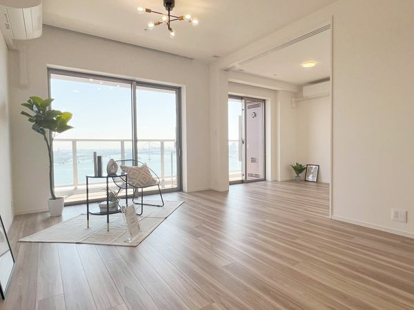 HARUMI FLAG PARK VILLAGE T棟 リビング