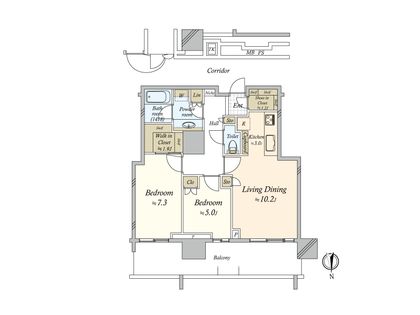 間取図(平面図)