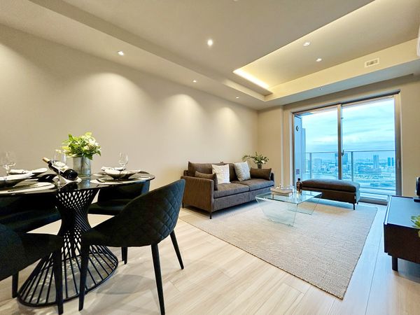 HARUMI FLAG SUN VILLAGE T棟 リビング