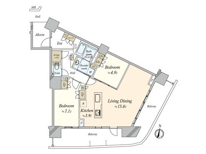 間取図(平面図)