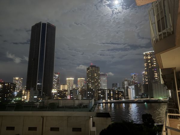 築地永谷コーポラス 眺望