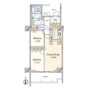 間取図(平面図)