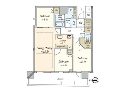 間取図(平面図)