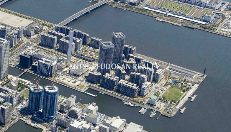 HARUMI FLAG PARK VILLAGE B棟 航空写真 HARUMI FLAG PARK VILLAGE B棟 航空写真