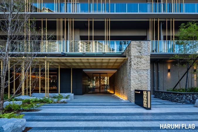 HARUMI FLAG PARK VILLAGE D棟 エントランス HARUMI FLAG PARK VILLAGE D棟 エントランス