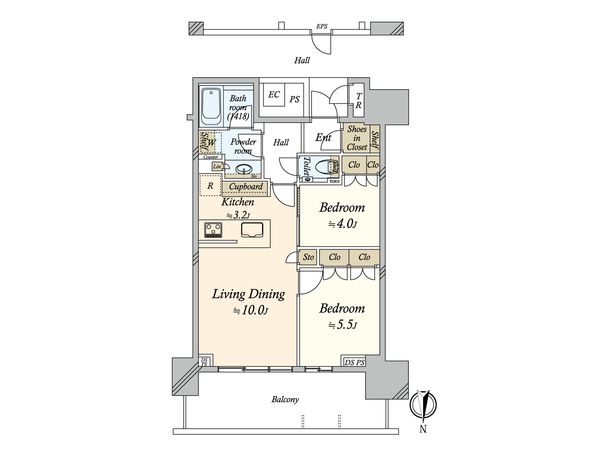 ベイズタワー&ガーデン 間取図(平面図) ベイズタワー&ガーデン 間取図(平面図)